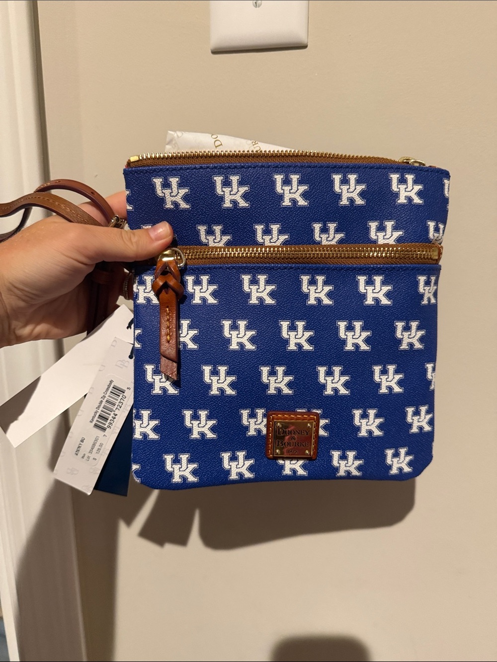 Dooney & Bourke Kentucky Double Zip Crossbody